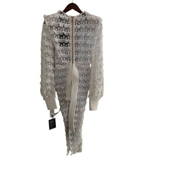 Zhivago White Lace Dress Size XS (2) NWT - Picture 6 of 10